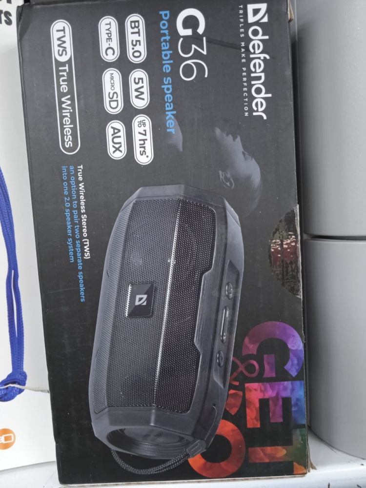 Акустика Bluetooth Defender G36, с радиоприемником.