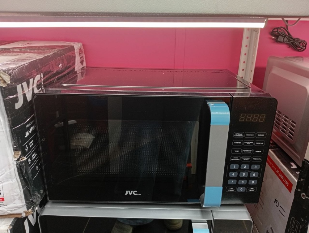 СВЧ JVC JK-MW367S черная сенсор