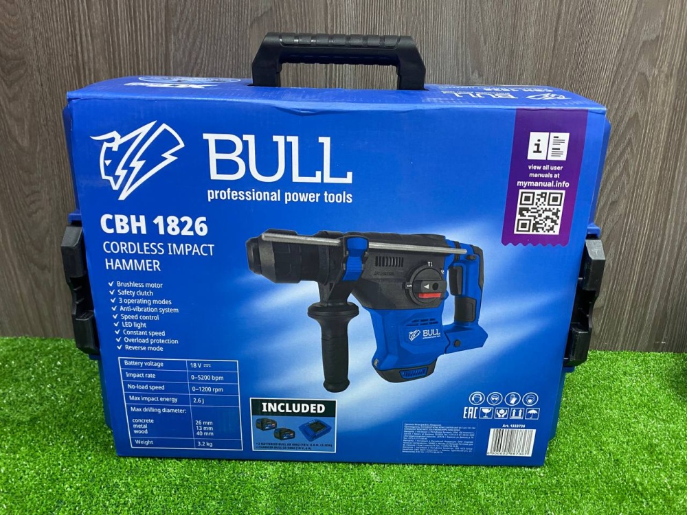 Перфоратор BULL CBH1826