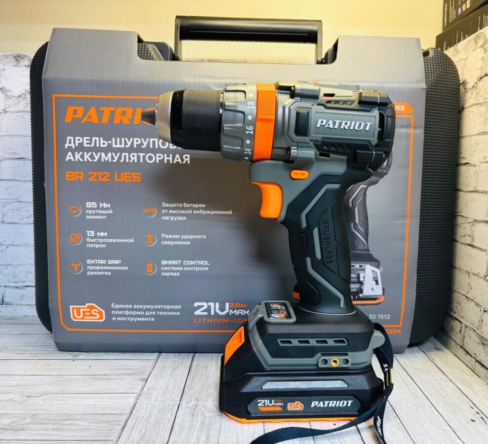 Шуруповерт Patriot  br212ues