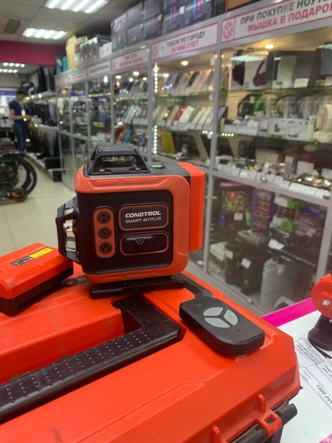 Лазерный уровень CONDTROL SMART 4D PLUS