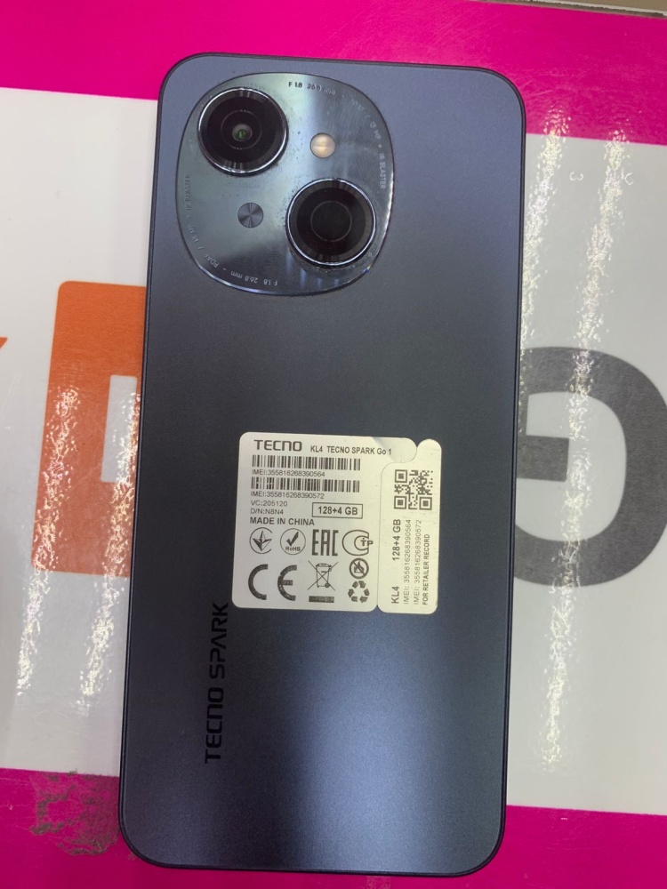 Мобильный телефон Tecno Spark Go1 4/128