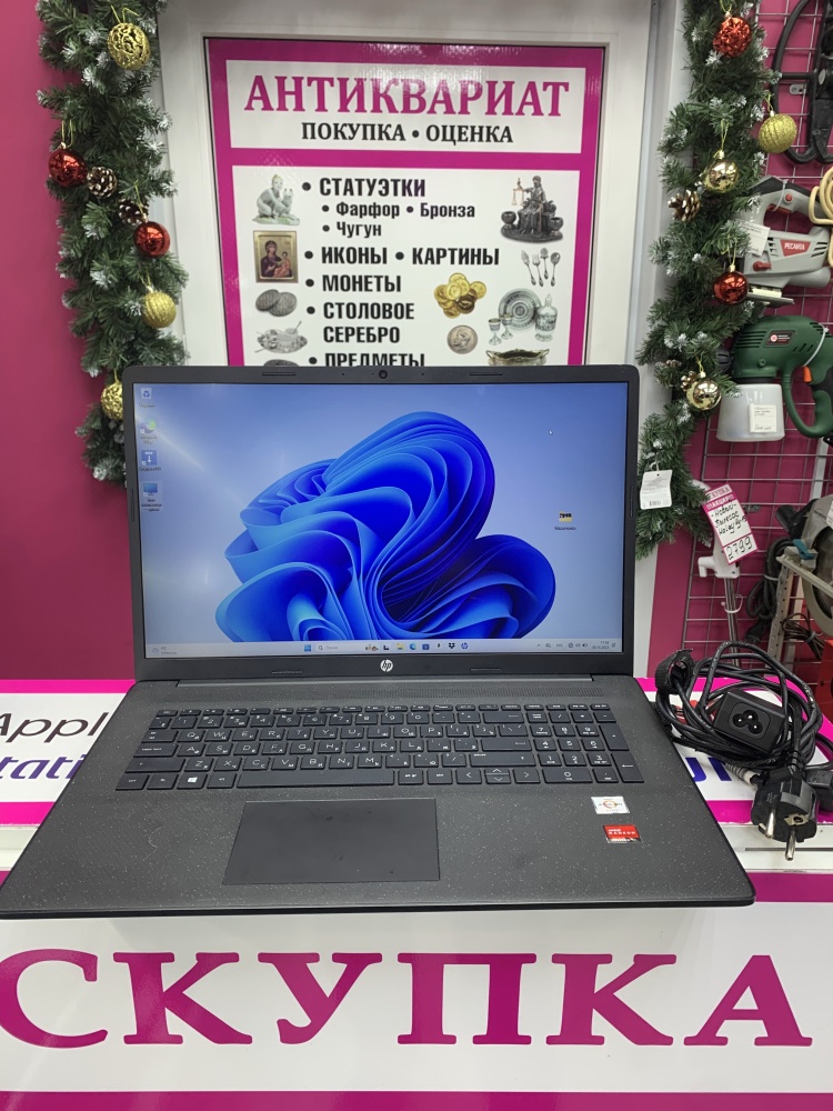 Ноутбук HP / AMD Athlon Silver 3050U-2.30GHz/Ram-8gb/SSD--256gb/AMD Radeon Graphics