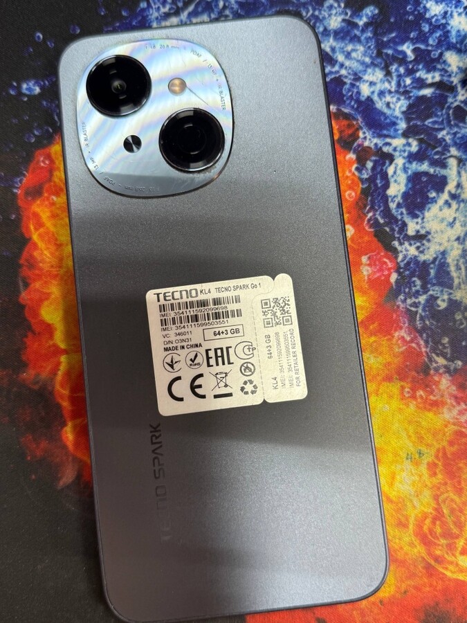 Мобильный телефон Tecno spark go 1 3-64