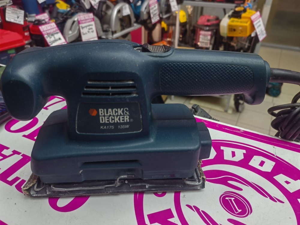 Шлифмашина black decker ka175