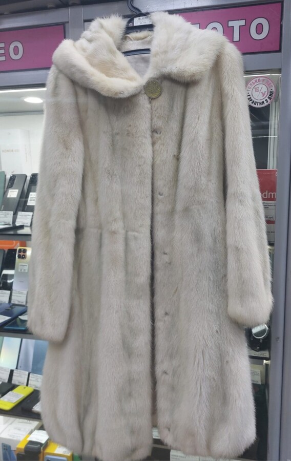 Шуба норк 46