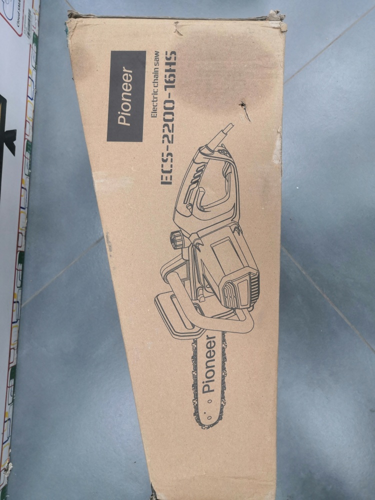 Цепная электропила pioneer