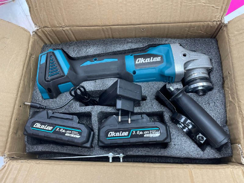 УШМ (Болгарка) Аккумуляторная  Okalee 2Акб