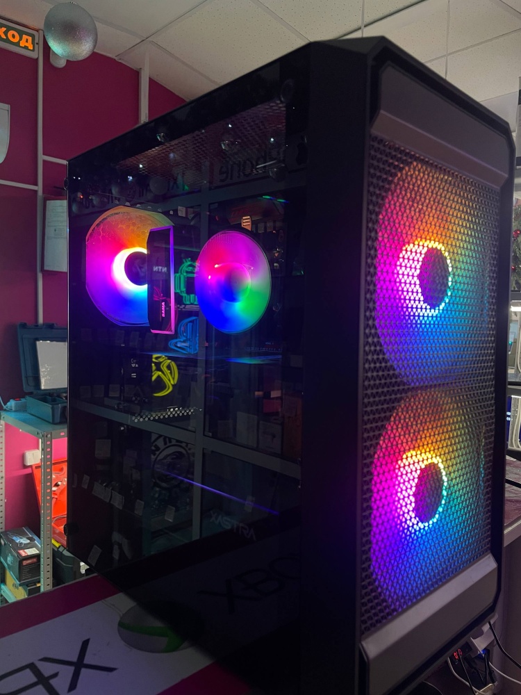 Системный блок XAstra Xeon E5-2670 v3/12*2.3GHz/32Gb DDR 4/256Gb m2/500Gb HDD/AMD Radeon RX580 2048SP 8Gb