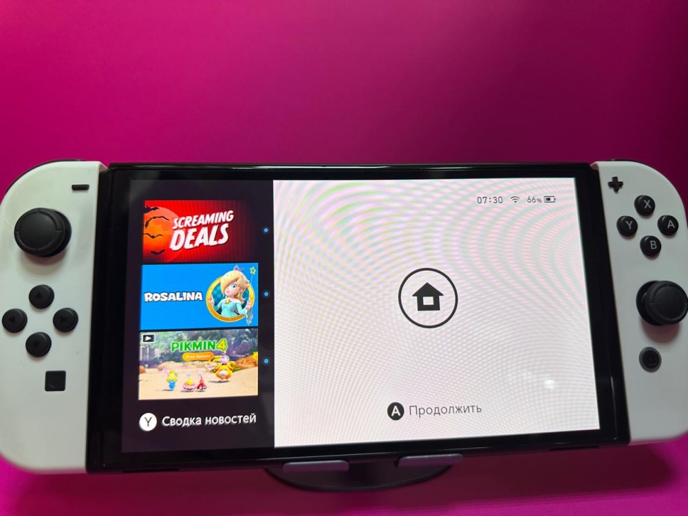 Игровая приставка Nintendo Switch oled 64гб