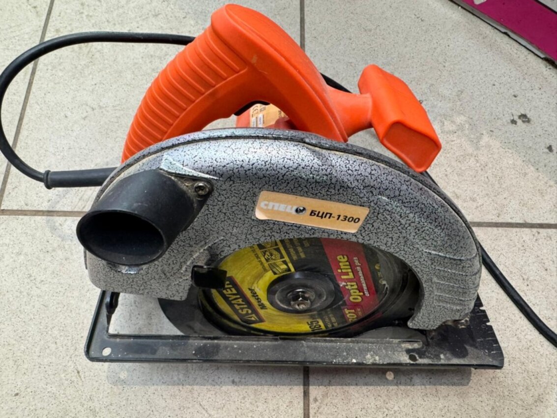 Циркулярная пила СПЕЦ БЦП-1300