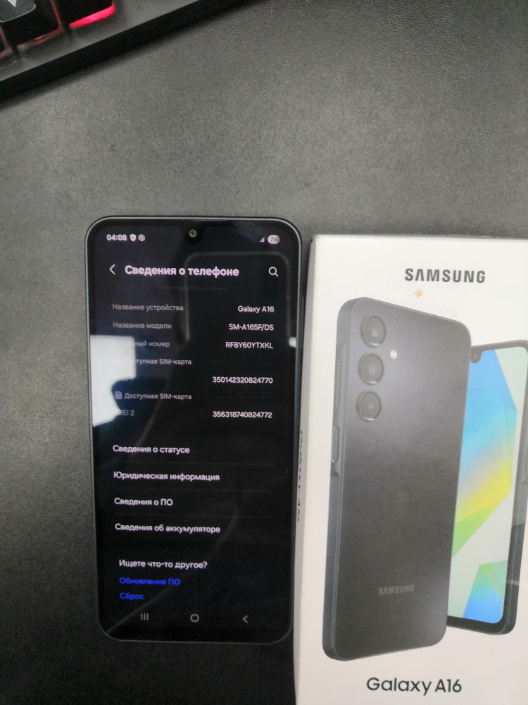 Смартфон Samsung A16 4/128
