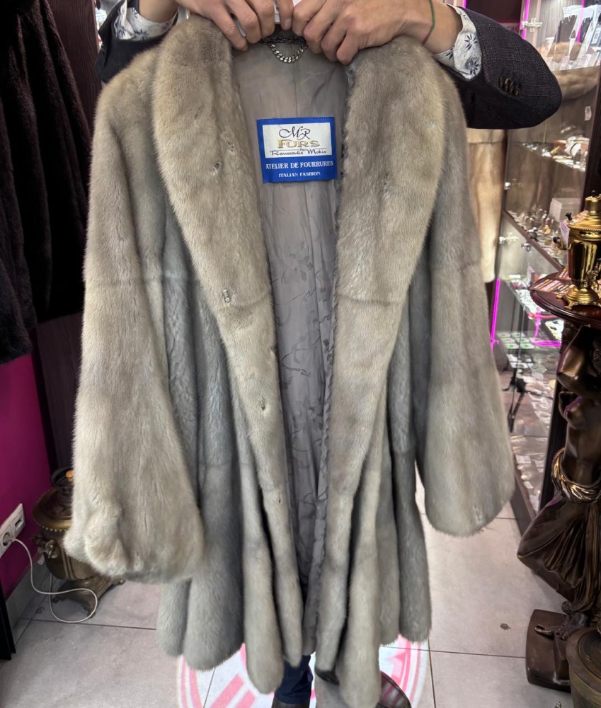 Шуба норка 46