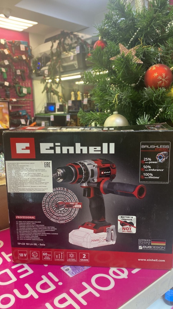 Дрель-шуруповерт тушка Einhell TP-CD 18