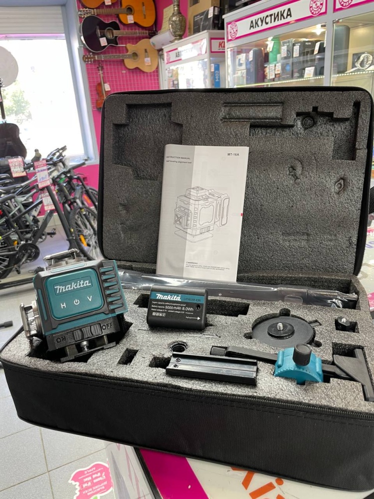 Лазерный уровень зеленый луч