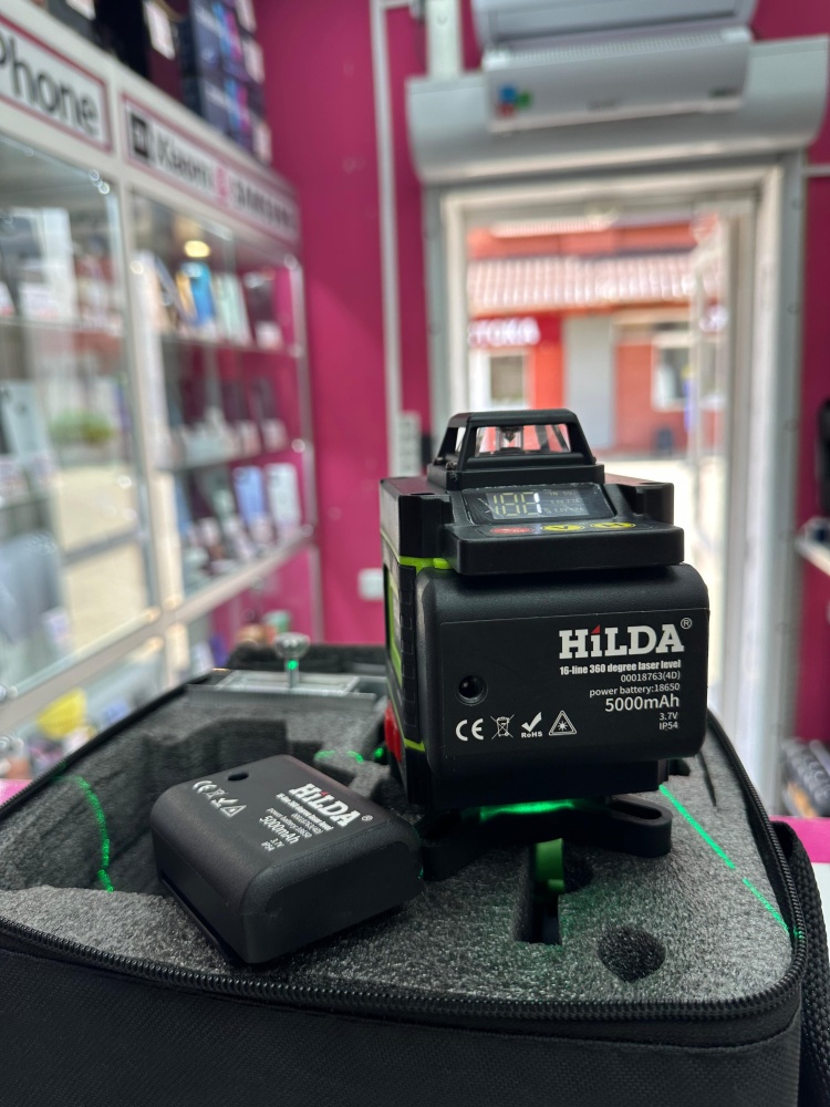 Лазерный уровень Hilda 4D