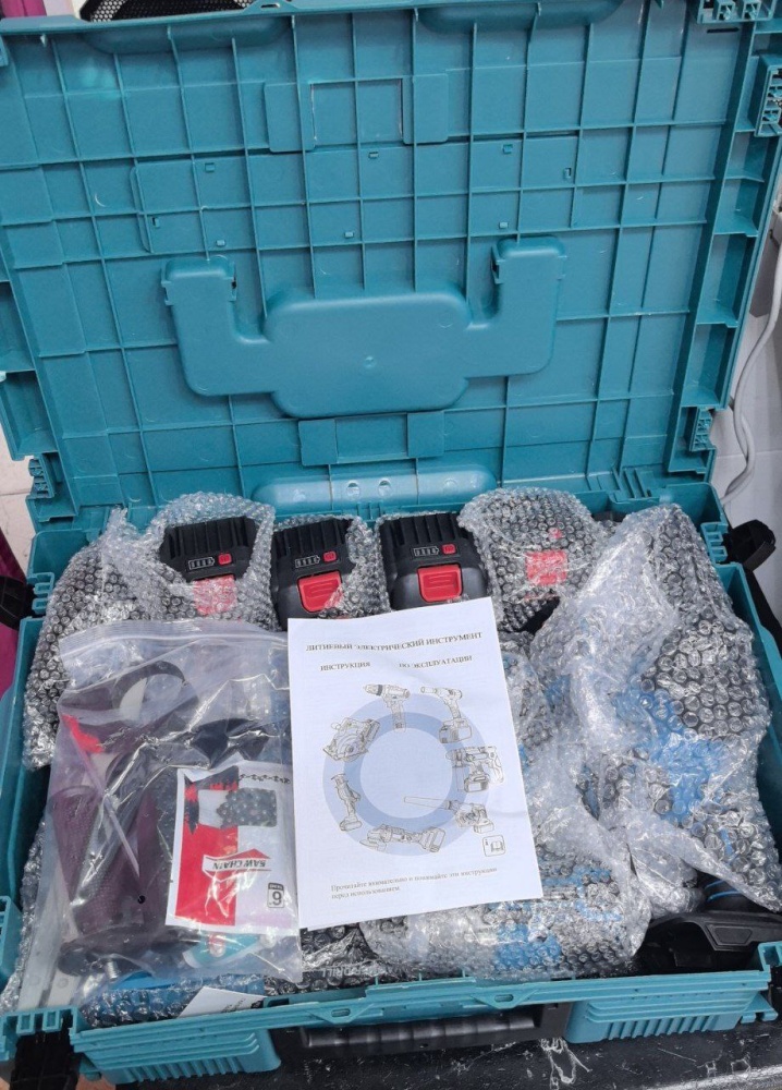 Набор инструментов аккумуляторный 5 в 1