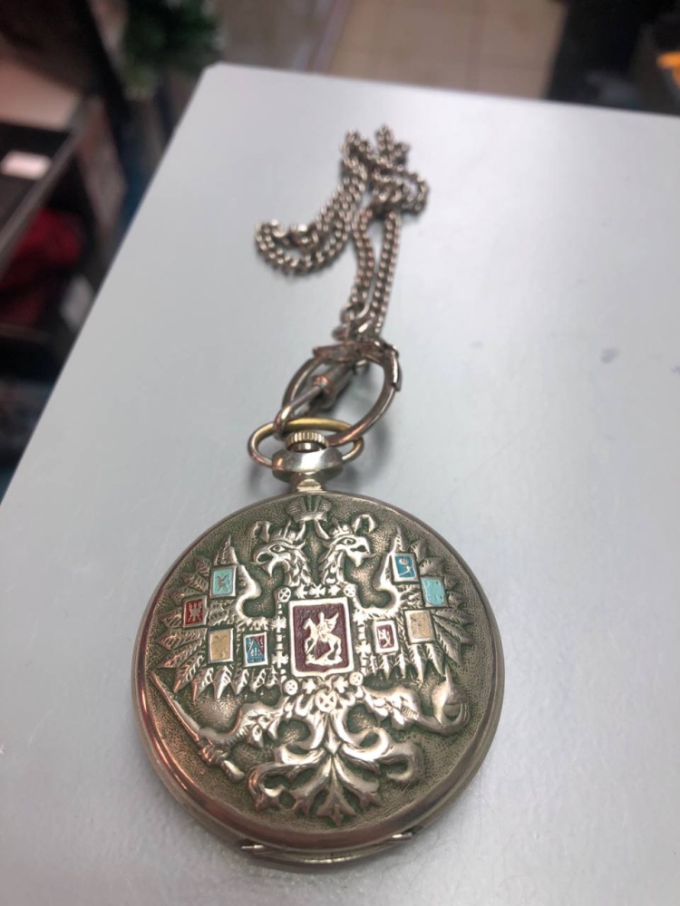 Часы  Карманные Молния Георгий Победоносец