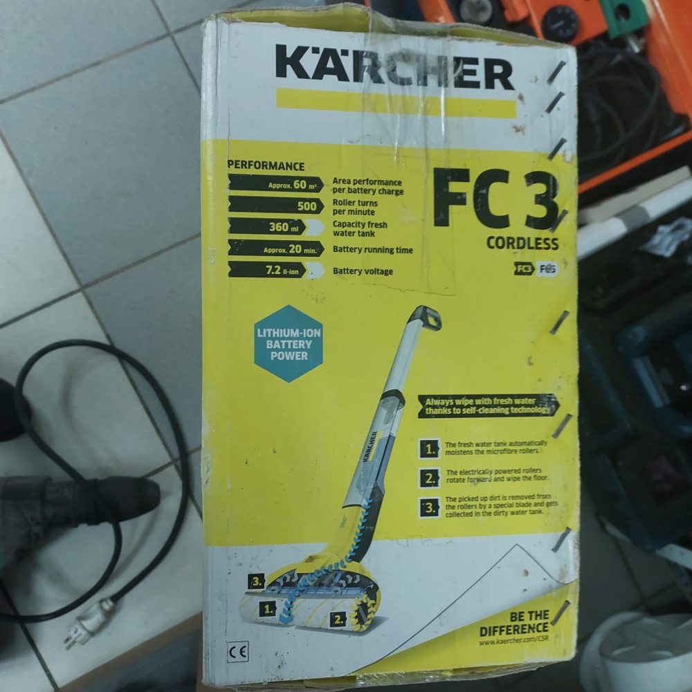Электрошвабра KARCHER FC 3 CORDLESS