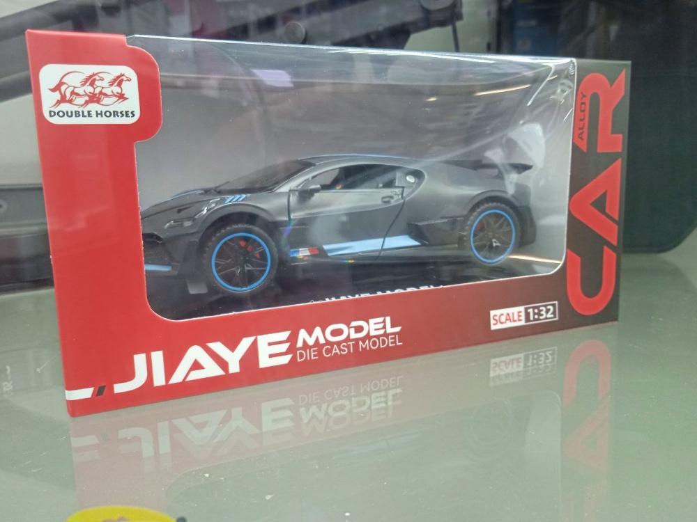 Игрушка Бугатти металлическая, инерционная