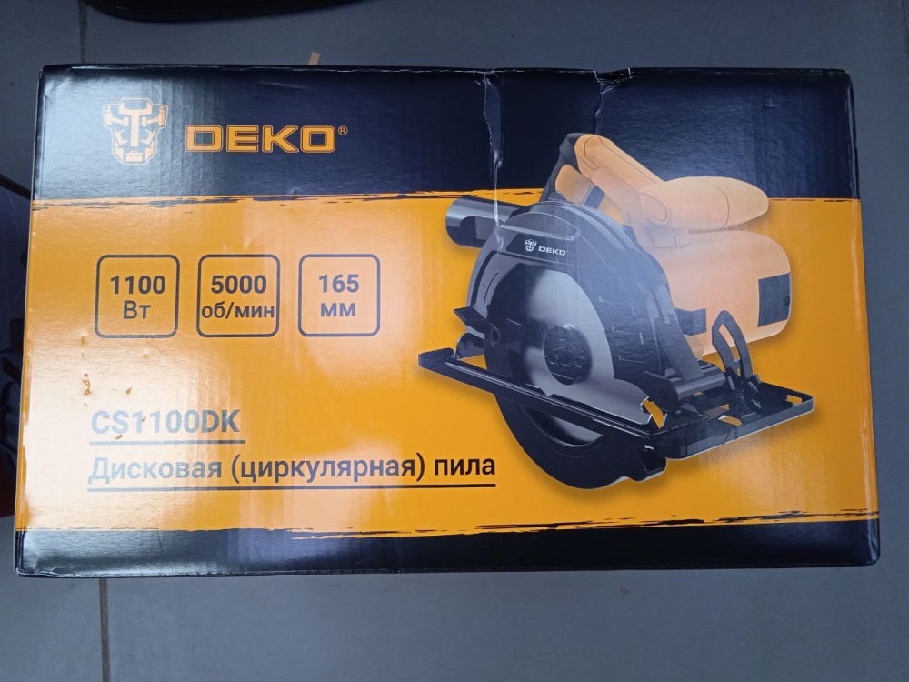 Циркулярная пила DEKO 1100 Вт