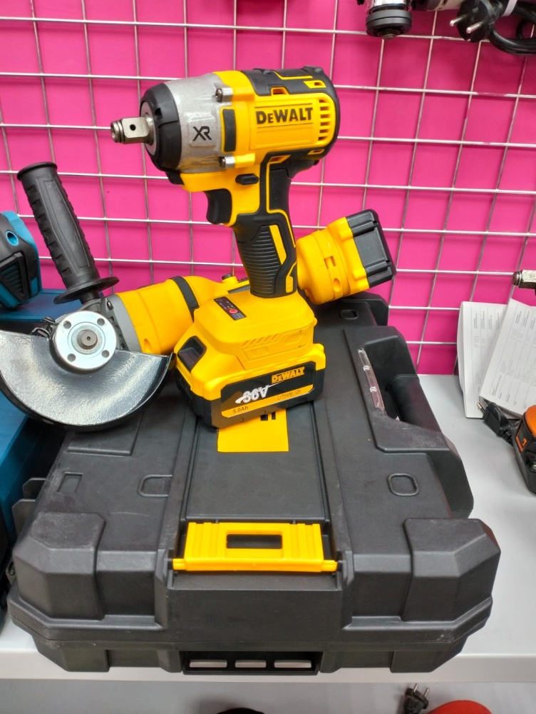 УШМ (Болгарка) +Гайковёрт