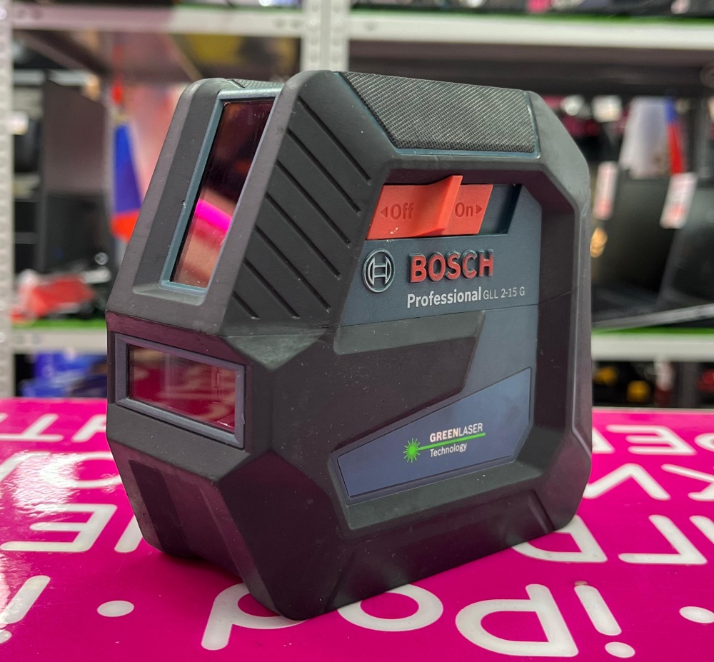 Лазерный уровень BOSCH Professional GLL 2-15 G