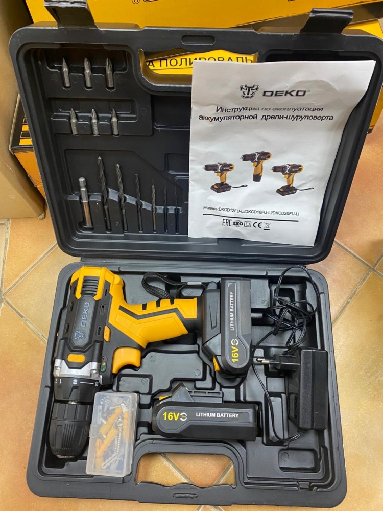 Шуруповерт Zitrek с трещёткой