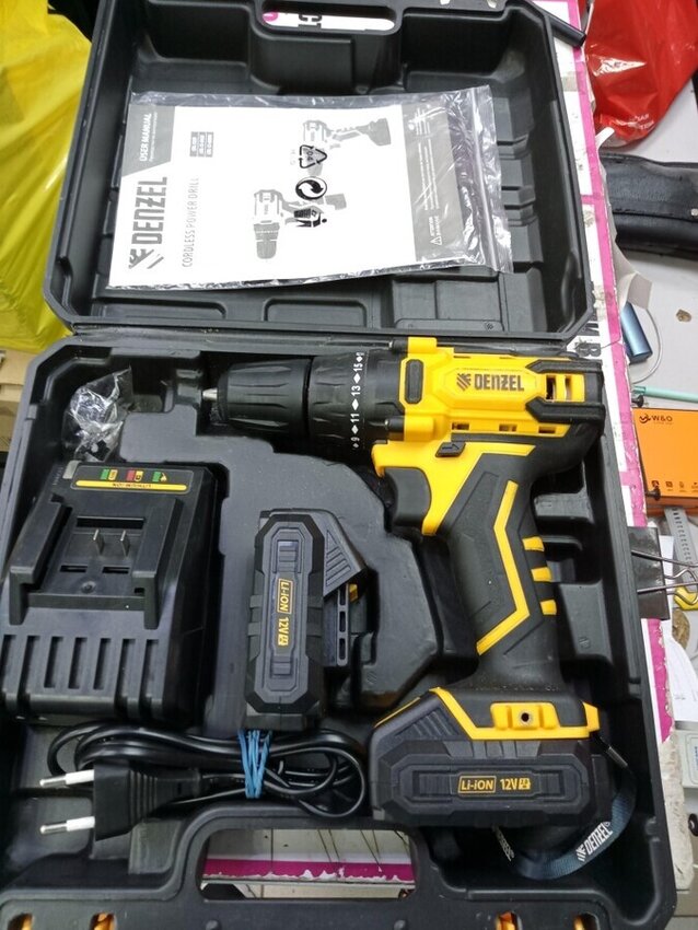Шуруповерт DENZEL 26105