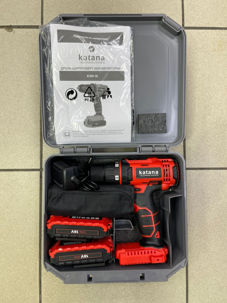 Шуруповерт Katana kan-18