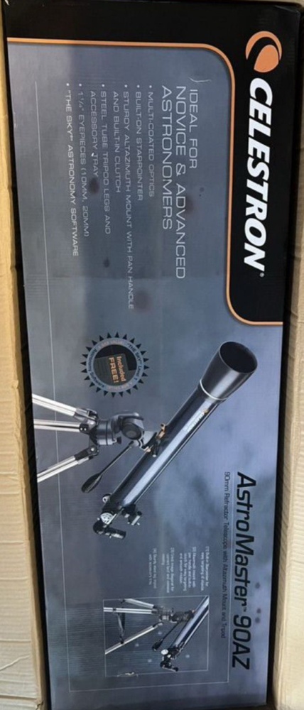Телескоп Astro Master 90AZ  коробка комплект