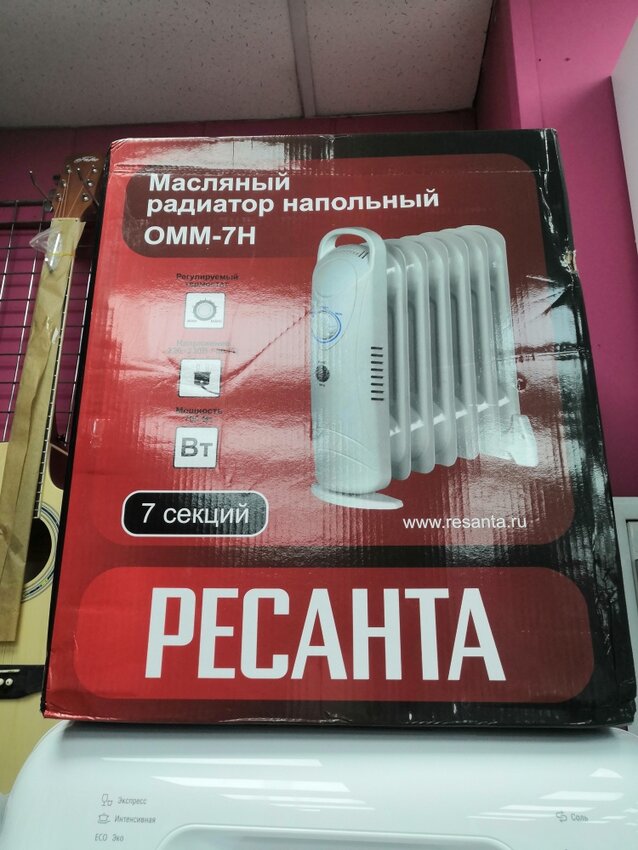 Обогреватель ресанта омм-7н