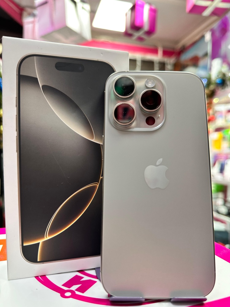 Смартфон iPhone 16 PRO 128гб 100%