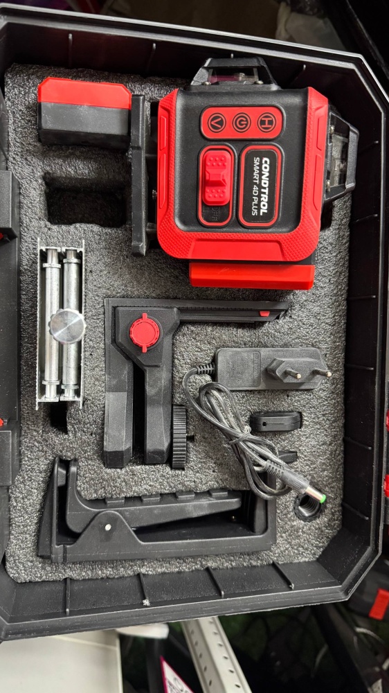 Лазерный уровень  condtrol smart 4d plus