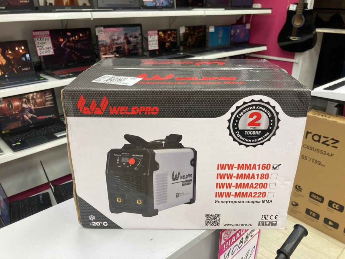 Инвертер сварочный Weld.pro mma160