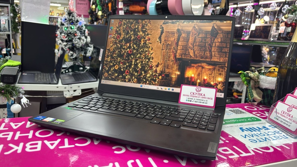 Ноутбук Lenovo I5-11300 3.11x4/16/500M2/RTX3050