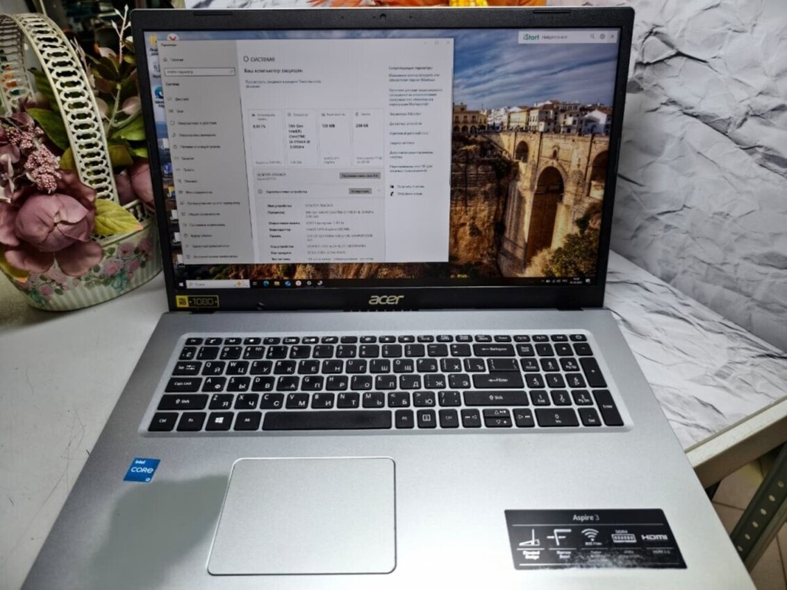 Ноутбук Acer i3-1115G4/8/256SSD