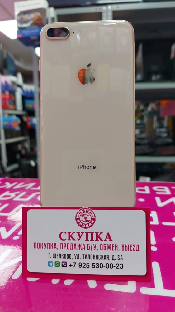 Смартфон iPhone 8+ 64 Gb акб100%