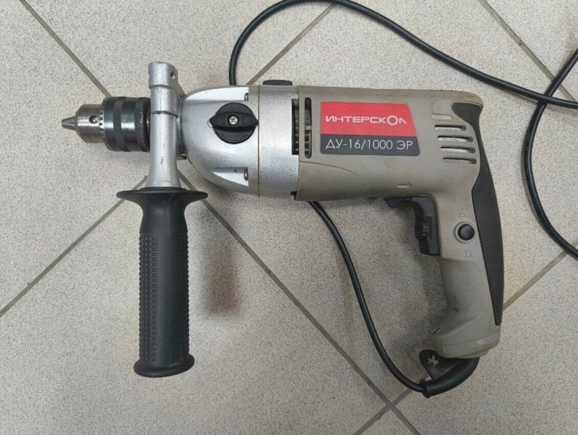 Дрель Интерскол ДУ-16/1000 ЭР