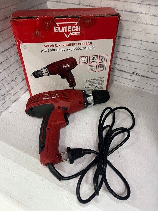 Дрель-шуруповерт ДШ350РЭ