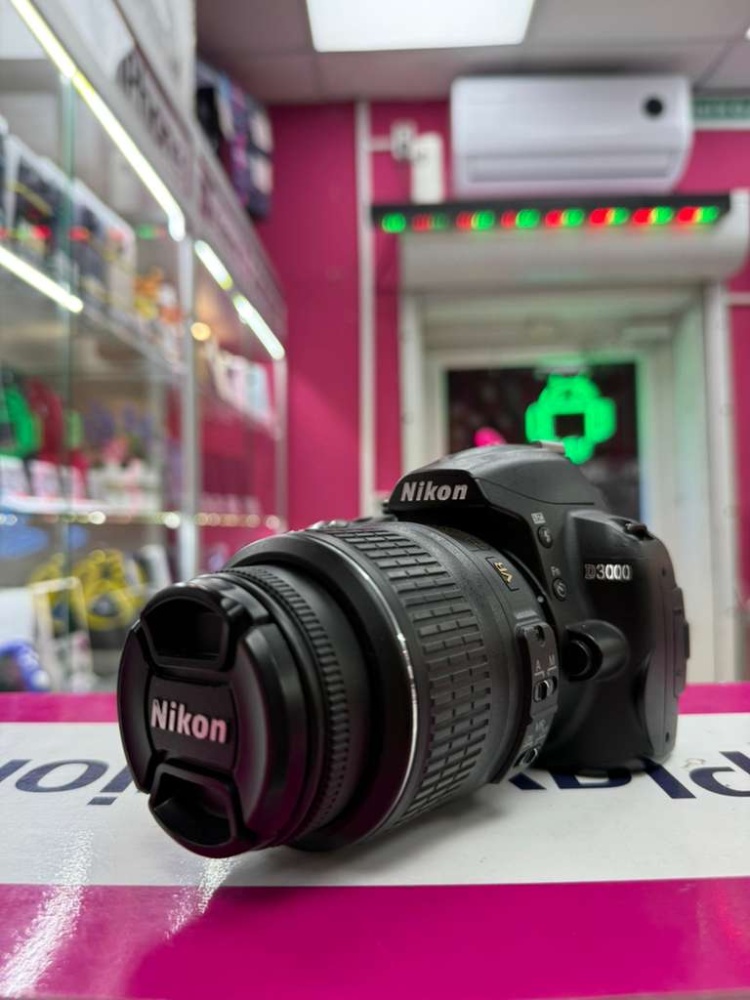 Фотоаппарат Nikon D3000 18-55VR AF-S )