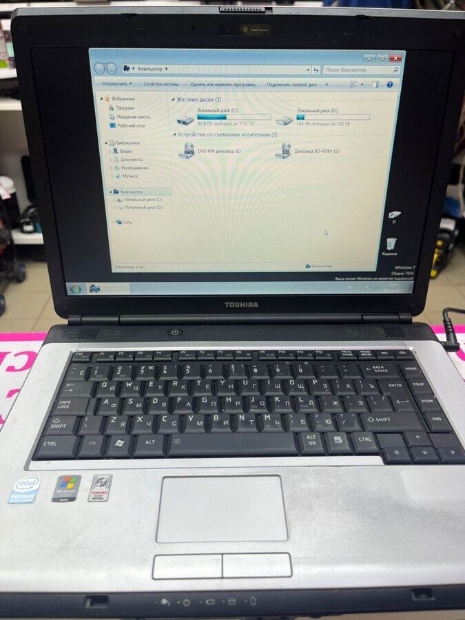 Ноутбук Toshiba Satelite L300