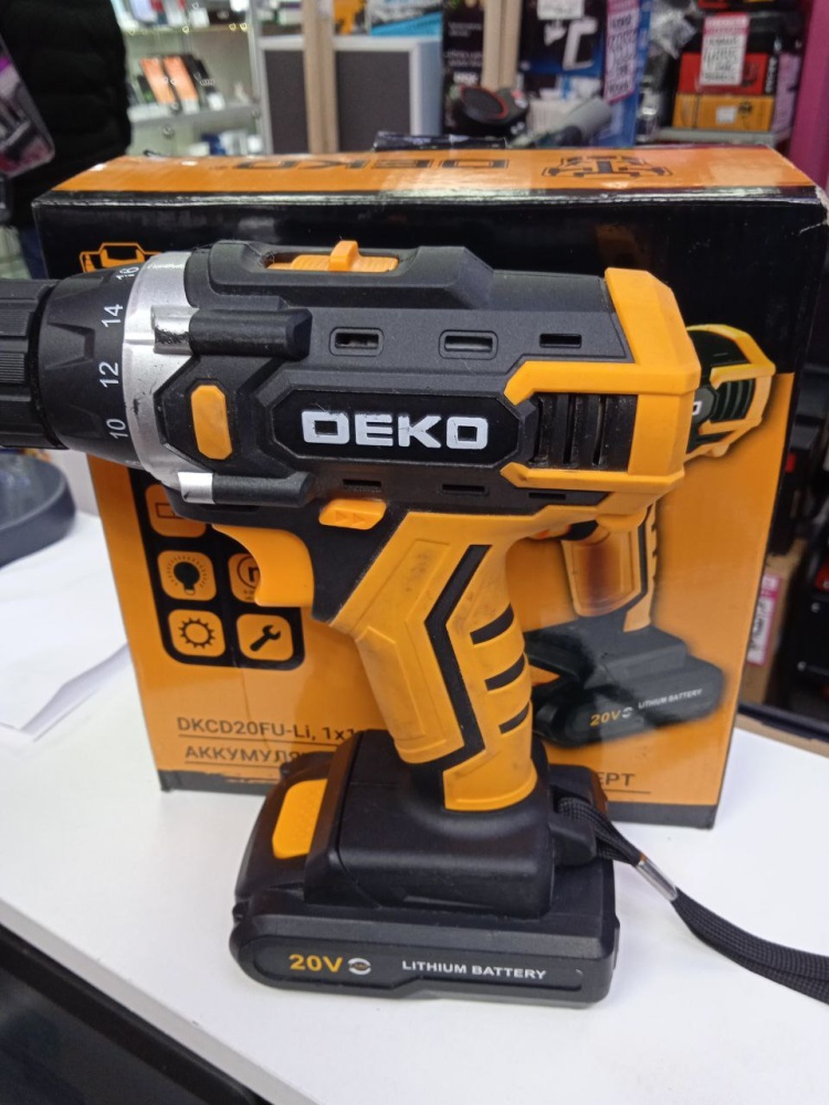 Шуруповерт Deko
