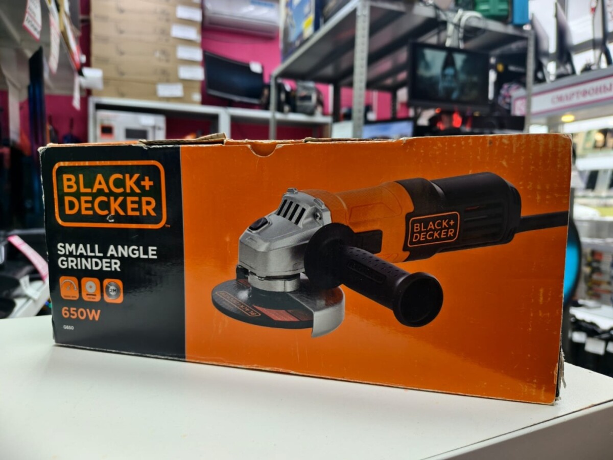 УШМ (Болгарка) BLACK + DECKER 115