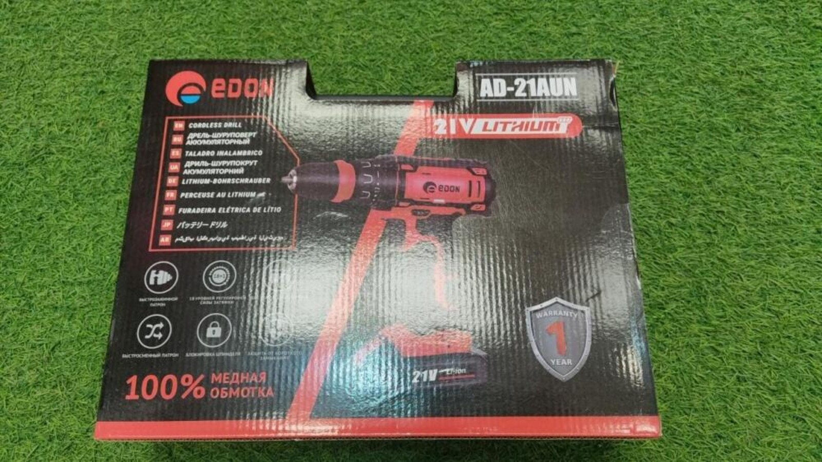 Шуруповерт Edon AD21AUN