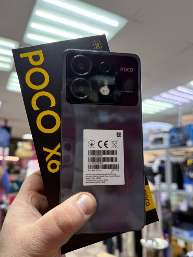 Смартфон Xiaomi Poco X6 12/512