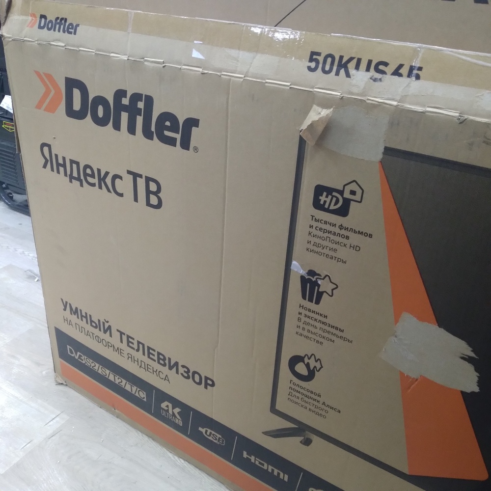 Телевизор doffler 50 smart