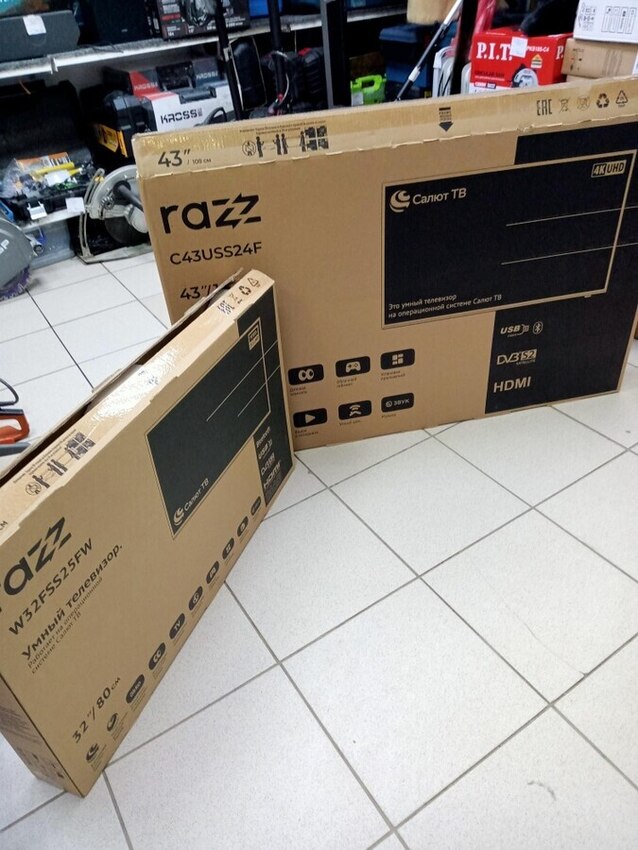 Телевизор RAZZ W32FSS25FW