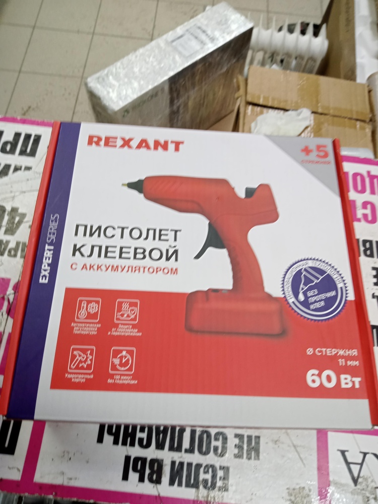 Монтажный пистолет КЛЕЕВОЙ REXANT