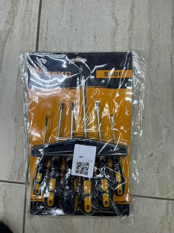 Набор отверток 6шт Deko